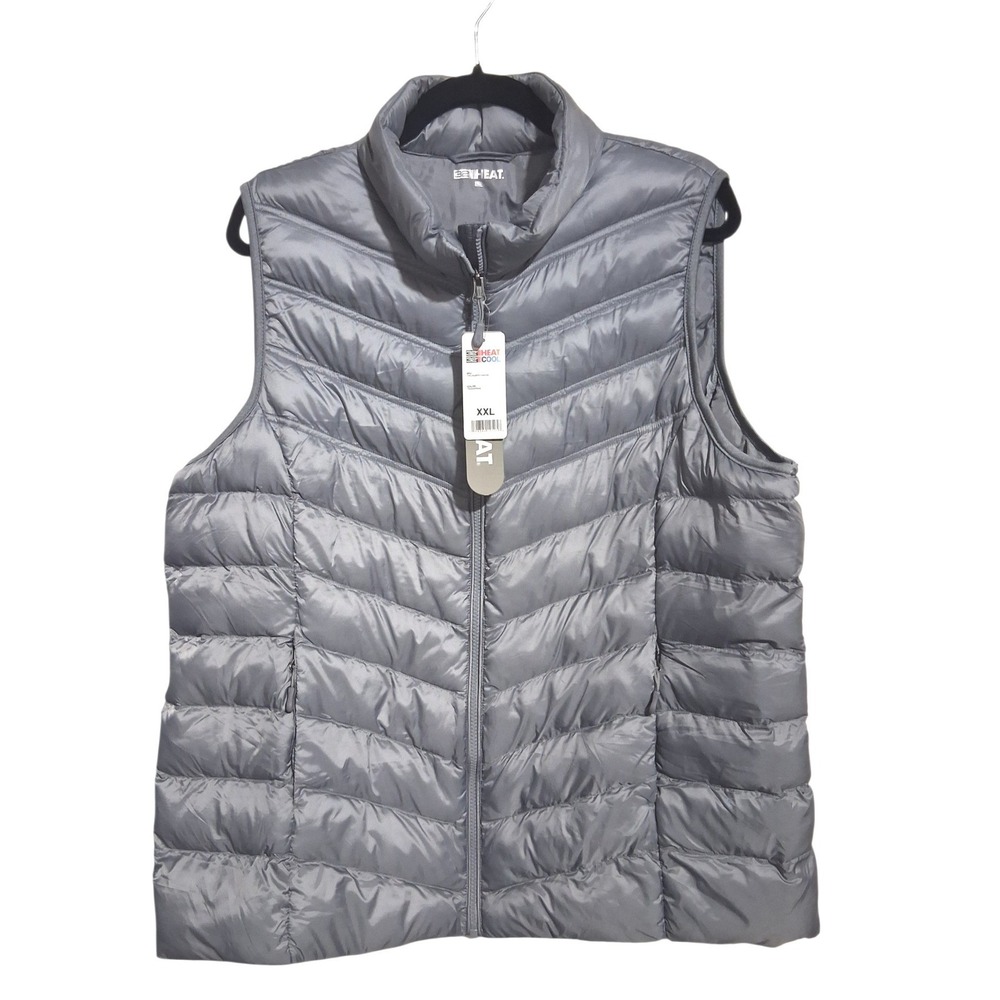 32° Degrees Heat Lightweight Packable Women's size XXL Puffer Vest Gorpcore NWT